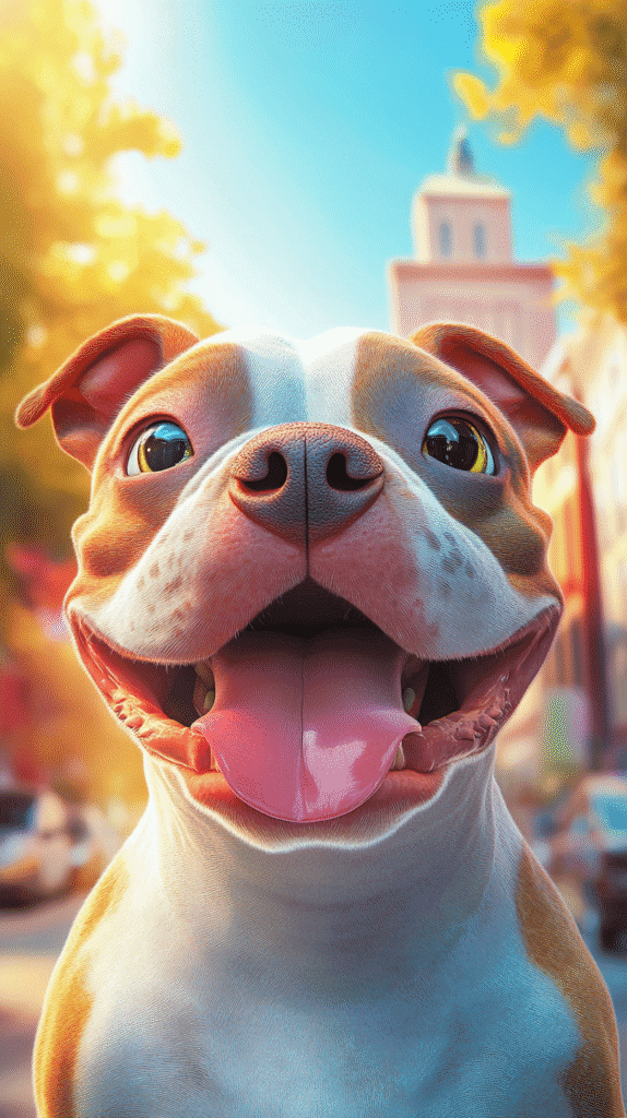 a happy dog about to go to a luxury dog boarding kennel in Vermont