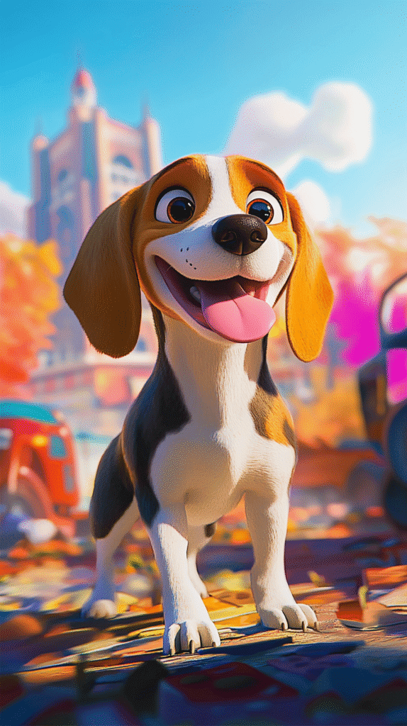 a happy dog about to go to a luxury dog boarding kennel in Wyoming