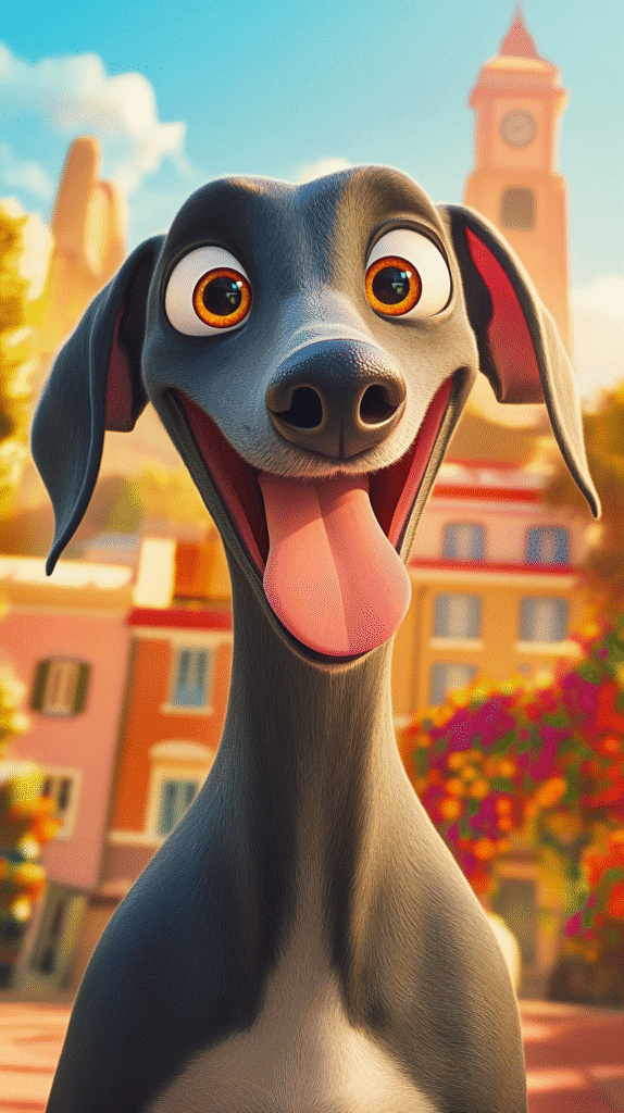 a dog about to go to a luxury dog boarding kennel in Missouri