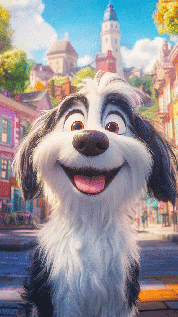 a happy dog about to go to a luxury dog boarding kennel in Minnesota