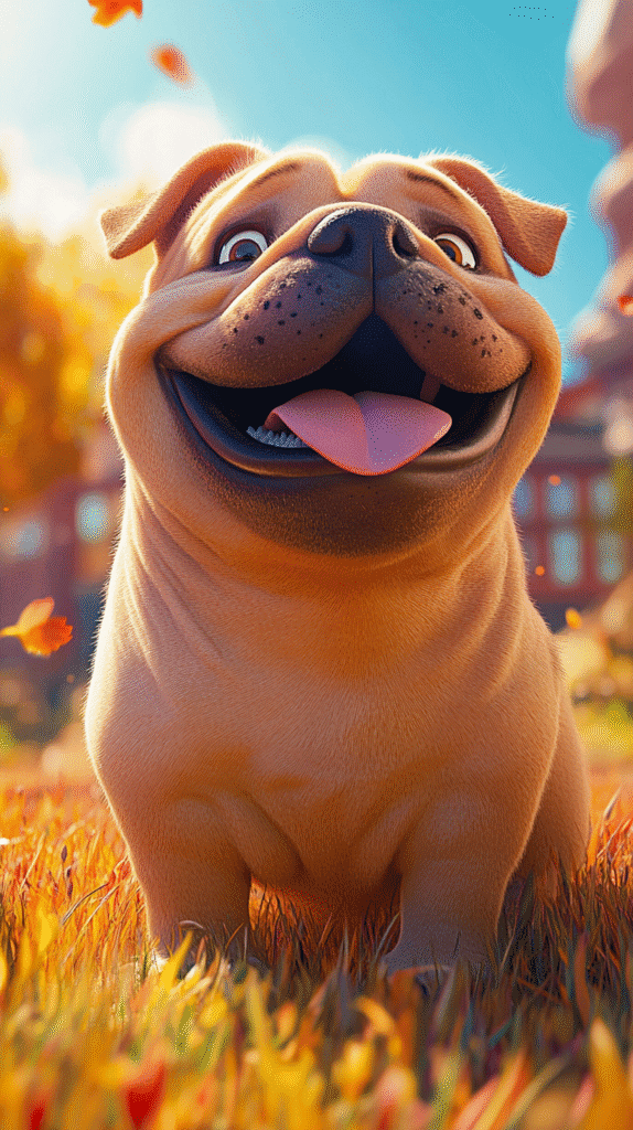 A happy dog about to go to a luxury dog boarding kennel in Idaho